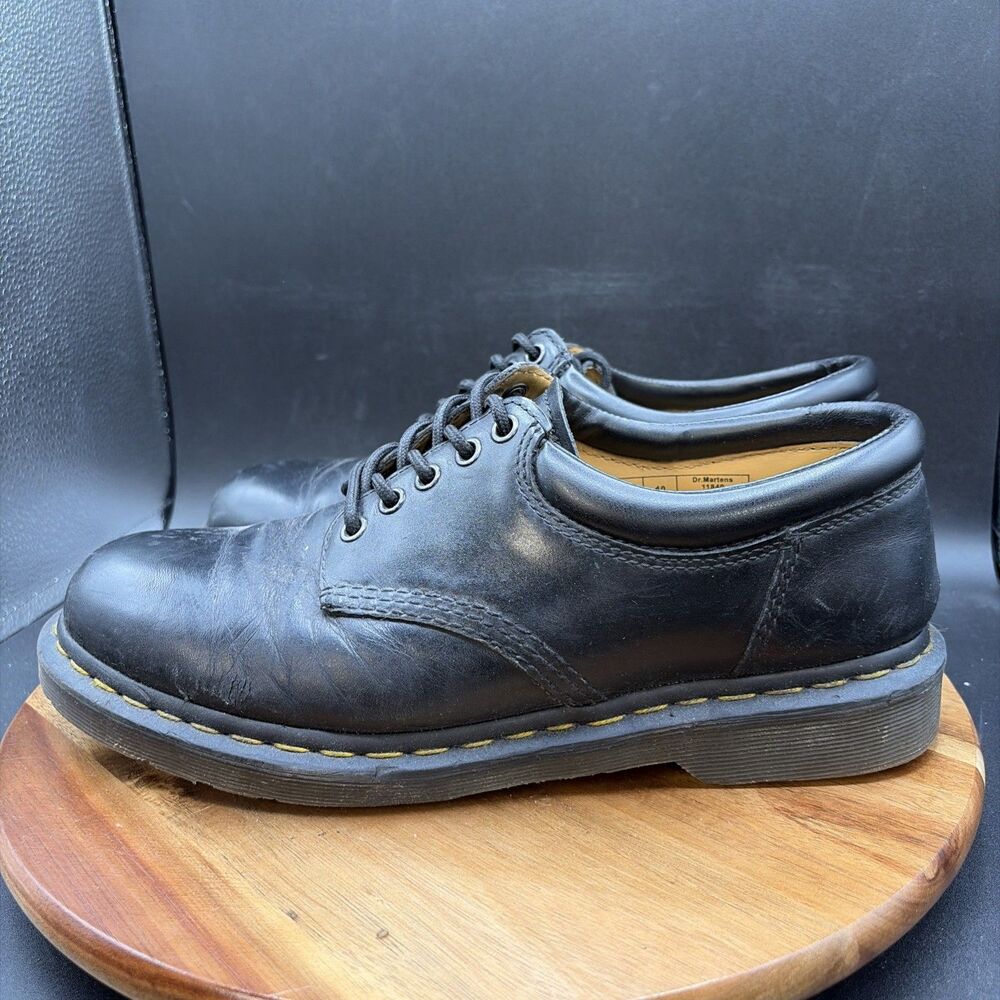 Dr Martens 11849 Leather Oxford Mens Size 10 Shoes Black Air Wair Casual